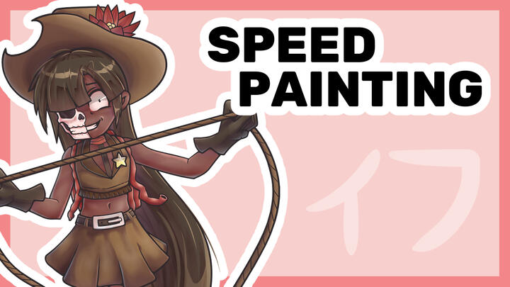 Speedpaint | Art Trade with イフ (Clip Studio Paint)